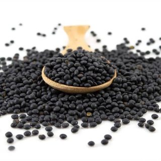 عدس سیاه برداشته شده