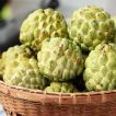 سیب شیرین (سیب کاستارد) برداشت شده