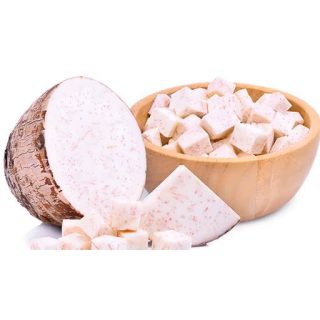 ریزوم تارو (یام) در کاسه