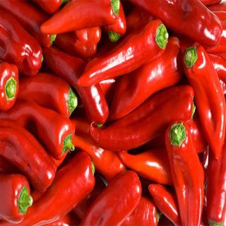 بذر فلفل پاپریکا قرمز پس زمینه