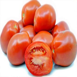 بذر گوجه زیتونی قرمز درختی پس زمینه